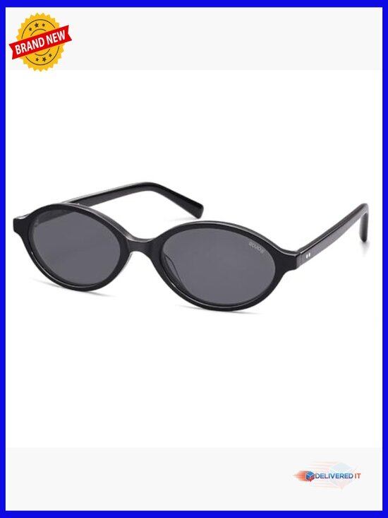 Handmade Acetate Polarized Oval Sunglasses Y2K Retro Vintage Narrow Fit